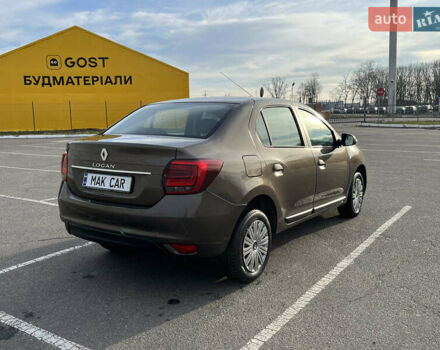 Коричневый Рено Логан, объемом двигателя 1.5 л и пробегом 143 тыс. км за 6800 $, фото 8 на Automoto.ua