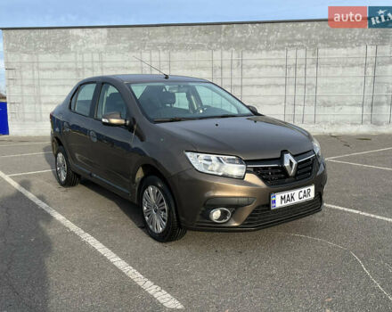 Коричневый Рено Логан, объемом двигателя 1.5 л и пробегом 143 тыс. км за 6800 $, фото 1 на Automoto.ua