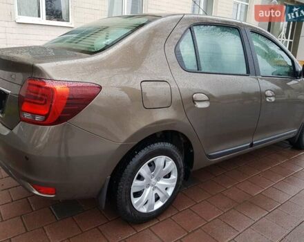 Коричневый Рено Логан, объемом двигателя 0.9 л и пробегом 18 тыс. км за 10800 $, фото 3 на Automoto.ua