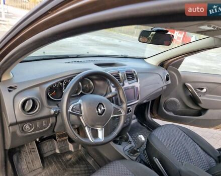 Коричневый Рено Логан, объемом двигателя 0.9 л и пробегом 18 тыс. км за 8000 $, фото 7 на Automoto.ua
