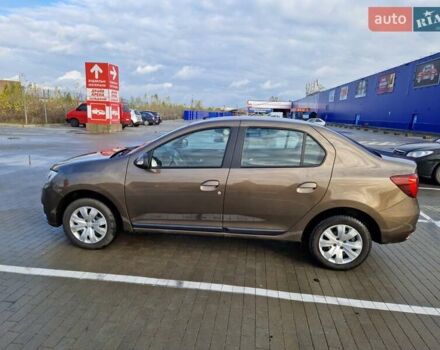 Коричневый Рено Логан, объемом двигателя 0.9 л и пробегом 18 тыс. км за 8000 $, фото 3 на Automoto.ua