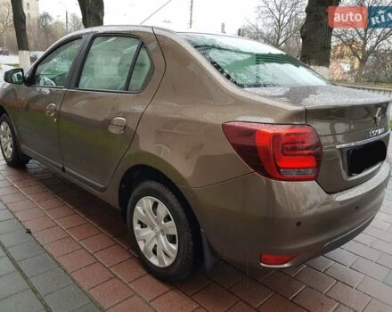 Коричневый Рено Логан, объемом двигателя 0.9 л и пробегом 18 тыс. км за 10800 $, фото 5 на Automoto.ua