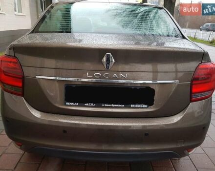 Коричневый Рено Логан, объемом двигателя 0.9 л и пробегом 18 тыс. км за 10800 $, фото 4 на Automoto.ua