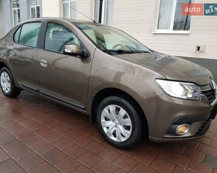 Коричневый Рено Логан, объемом двигателя 0.9 л и пробегом 18 тыс. км за 10800 $, фото 7 на Automoto.ua