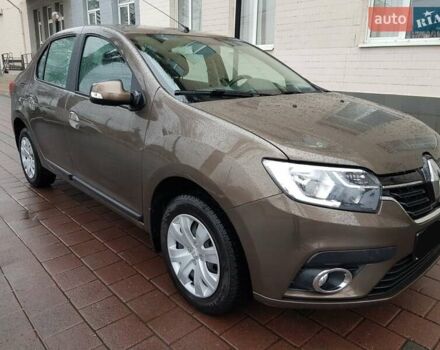 Коричневый Рено Логан, объемом двигателя 0.9 л и пробегом 18 тыс. км за 10800 $, фото 1 на Automoto.ua