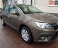 Коричневый Рено Логан, объемом двигателя 0.9 л и пробегом 18 тыс. км за 10800 $, фото 1 на Automoto.ua