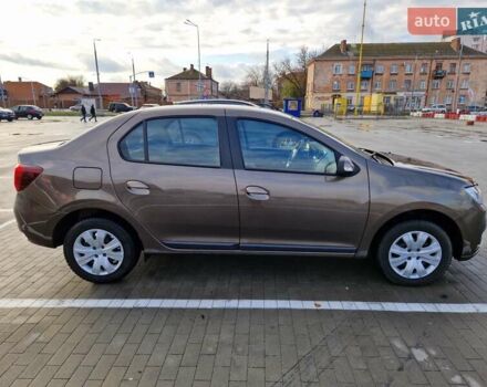 Коричневый Рено Логан, объемом двигателя 0.9 л и пробегом 18 тыс. км за 8000 $, фото 5 на Automoto.ua