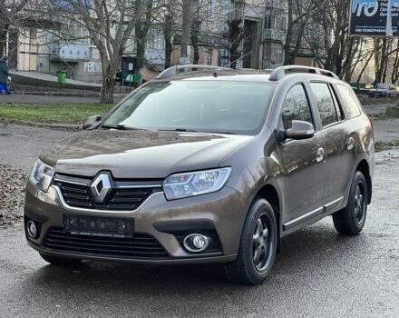 Коричневый Рено Логан, объемом двигателя 1.5 л и пробегом 68 тыс. км за 11300 $, фото 1 на Automoto.ua
