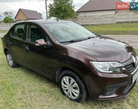 Коричневый Рено Логан, объемом двигателя 1.15 л и пробегом 91 тыс. км за 7500 $, фото 1 на Automoto.ua