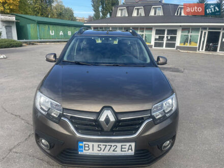 Рено Логан 2019 у Кременчуге на Automoto.ua Коричневий Рено Логан, об'ємом двигуна 1.46 л та пробігом 87 тис. км за 9600 $, фото 1 на Automoto.ua