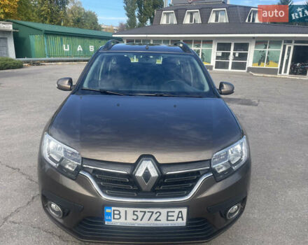 Коричневый Рено Логан, объемом двигателя 1.46 л и пробегом 87 тыс. км за 9600 $, фото 1 на Automoto.ua