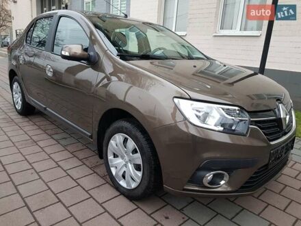 Коричневый Рено Логан, объемом двигателя 0.9 л и пробегом 18 тыс. км за 10500 $, фото 1 на Automoto.ua