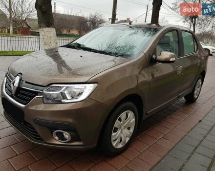 Коричневый Рено Логан, объемом двигателя 0.9 л и пробегом 18 тыс. км за 10800 $, фото 1 на Automoto.ua