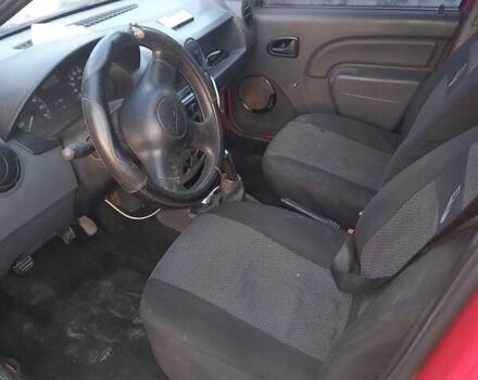 Красный Рено Логан, объемом двигателя 1.4 л и пробегом 246 тыс. км за 2450 $, фото 2 на Automoto.ua