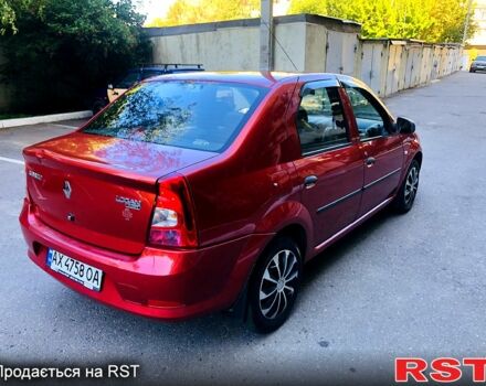 Красный Рено Логан, объемом двигателя 1.4 л и пробегом 189 тыс. км за 3850 $, фото 8 на Automoto.ua