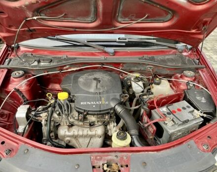 Красный Рено Логан, объемом двигателя 1.4 л и пробегом 179 тыс. км за 1850 $, фото 9 на Automoto.ua