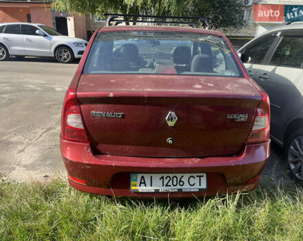 Рено Логан 2011 у Києві на Automoto.ua Червоний Рено Логан, об'ємом двигуна 1.6 л та пробігом 103 тис. км за 3000 $, фото 2 на Automoto.ua