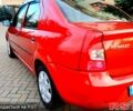 Красный Рено Логан, объемом двигателя 1.4 л и пробегом 130 тыс. км за 6450 $, фото 3 на Automoto.ua