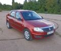 Красный Рено Логан, объемом двигателя 1.4 л и пробегом 132 тыс. км за 3952 $, фото 1 на Automoto.ua