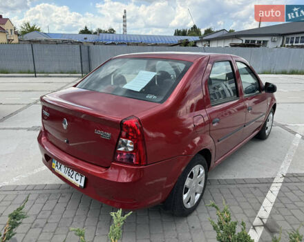 Рено Логан 2012 в Луцке на Automoto.ua Красный Рено Логан, объемом двигателя 1.6 л и пробегом 39 тыс. км за 6400 $, фото 3 на Automoto.ua