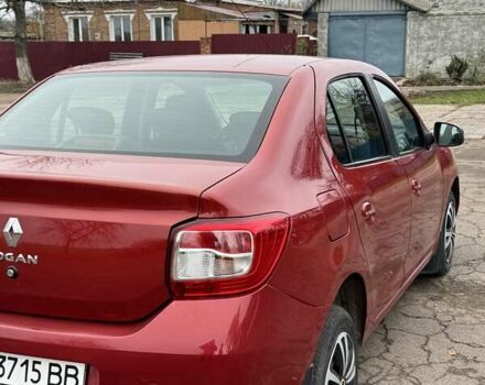 Красный Рено Логан, объемом двигателя 1.6 л и пробегом 273 тыс. км за 5550 $, фото 12 на Automoto.ua