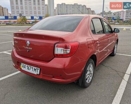 Червоний Рено Логан, об'ємом двигуна 1.6 л та пробігом 76 тис. км за 8500 $, фото 4 на Automoto.ua