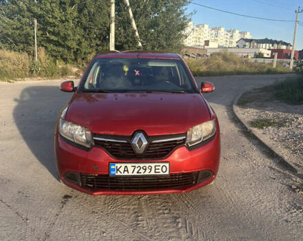 Красный Рено Логан, объемом двигателя 1.15 л и пробегом 357 тыс. км за 4899 $, фото 1 на Automoto.ua