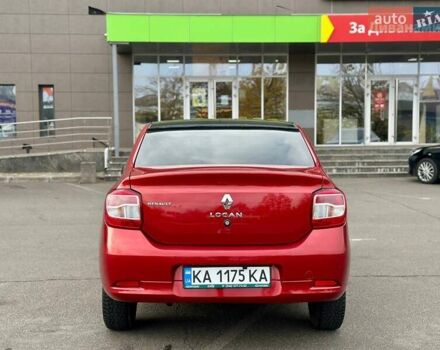 Красный Рено Логан, объемом двигателя 1.6 л и пробегом 59 тыс. км за 7500 $, фото 12 на Automoto.ua