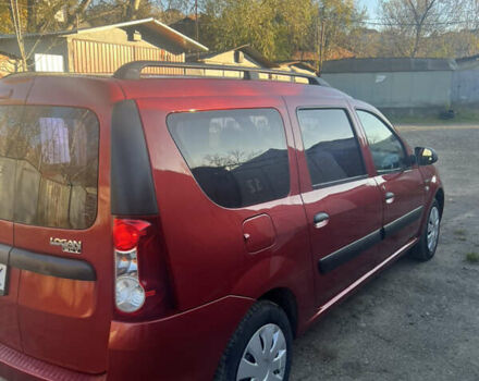 Красный Рено Логан, объемом двигателя 1.6 л и пробегом 304 тыс. км за 4950 $, фото 6 на Automoto.ua