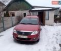 Красный Рено Логан, объемом двигателя 1.6 л и пробегом 224 тыс. км за 4200 $, фото 1 на Automoto.ua