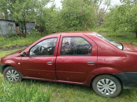 Рено Логан 2006 в Днепре (Днепропетровске) на Automoto.ua Красный Рено Логан, объемом двигателя 1.4 л и пробегом 226 тыс. км за 2500 $, фото 1 на Automoto.ua