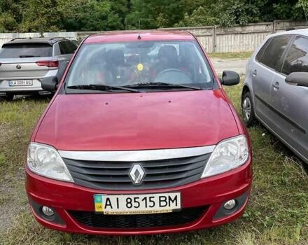 Червоний Рено Логан, об'ємом двигуна 1.6 л та пробігом 47 тис. км за 5300 $, фото 1 на Automoto.ua