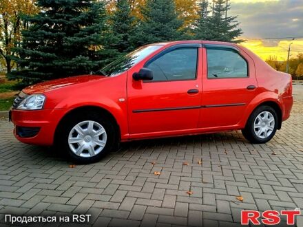 Червоний Рено Логан, об'ємом двигуна 1.4 л та пробігом 130 тис. км за 6450 $, фото 1 на Automoto.ua