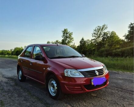 Красный Рено Логан, объемом двигателя 1.5 л и пробегом 176 тыс. км за 5700 $, фото 1 на Automoto.ua