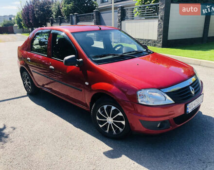 Червоний Рено Логан, об'ємом двигуна 1.39 л та пробігом 189 тис. км за 3850 $, фото 1 на Automoto.ua