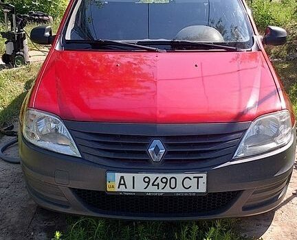 Червоний Рено Логан, об'ємом двигуна 1.6 л та пробігом 192 тис. км за 5000 $, фото 1 на Automoto.ua