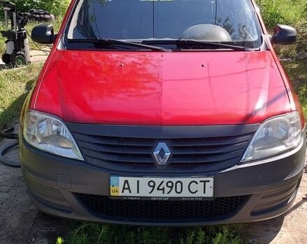 Червоний Рено Логан, об'ємом двигуна 1.6 л та пробігом 192 тис. км за 4700 $, фото 1 на Automoto.ua
