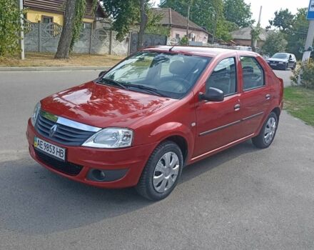 Червоний Рено Логан, об'ємом двигуна 1.4 л та пробігом 132 тис. км за 3490 $, фото 1 на Automoto.ua