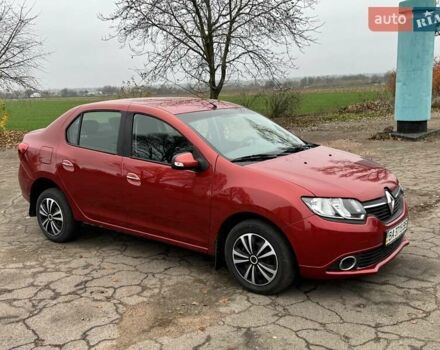 Красный Рено Логан, объемом двигателя 1.6 л и пробегом 273 тыс. км за 5550 $, фото 1 на Automoto.ua