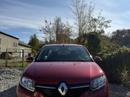 Красный Рено Логан, объемом двигателя 1.15 л и пробегом 220 тыс. км за 4200 $, фото 1 на Automoto.ua