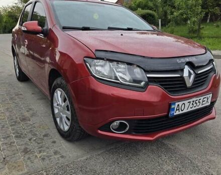 Красный Рено Логан, объемом двигателя 0.9 л и пробегом 177 тыс. км за 5700 $, фото 1 на Automoto.ua