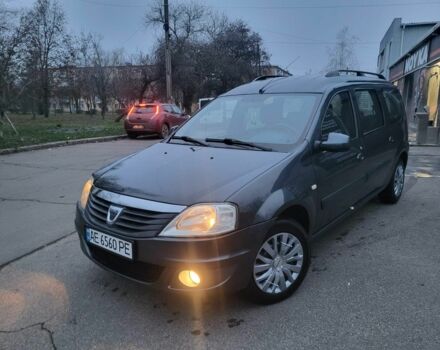 Серый Рено Логан, объемом двигателя 1.6 л и пробегом 189 тыс. км за 5999 $, фото 1 на Automoto.ua