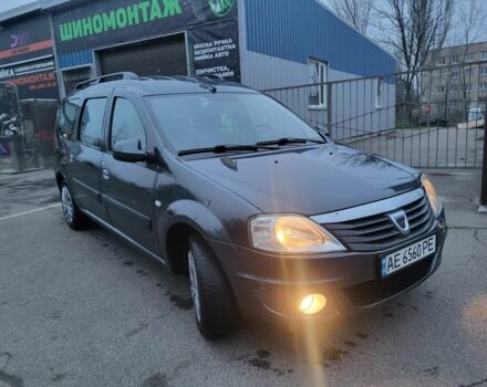 Серый Рено Логан, объемом двигателя 1.6 л и пробегом 189 тыс. км за 5999 $, фото 6 на Automoto.ua