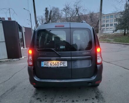 Серый Рено Логан, объемом двигателя 1.6 л и пробегом 189 тыс. км за 5999 $, фото 4 на Automoto.ua