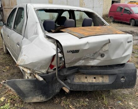 Серый Рено Логан, объемом двигателя 1.8 л и пробегом 80 тыс. км за 650 $, фото 9 на Automoto.ua