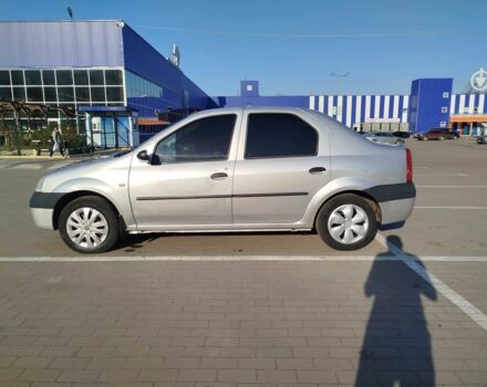 Серый Рено Логан, объемом двигателя 1.4 л и пробегом 208 тыс. км за 3500 $, фото 4 на Automoto.ua