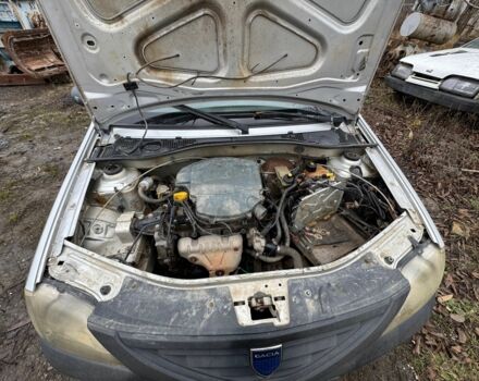 Серый Рено Логан, объемом двигателя 1.8 л и пробегом 80 тыс. км за 650 $, фото 4 на Automoto.ua