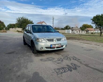 Рено Логан 2007 в Каменское - Днепродзержинск на Automoto.ua Серый Рено Логан, объемом двигателя 1.4 л и пробегом 175 тыс. км за 1500 $, фото 7 на Automoto.ua