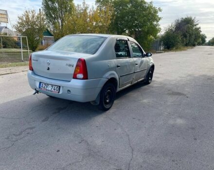 Рено Логан 2007 в Каменское - Днепродзержинск на Automoto.ua Серый Рено Логан, объемом двигателя 1.4 л и пробегом 175 тыс. км за 1500 $, фото 4 на Automoto.ua
