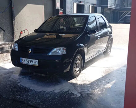 Серый Рено Логан, объемом двигателя 1.4 л и пробегом 160 тыс. км за 3813 $, фото 2 на Automoto.ua